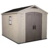Keter Factor Outdoor Apex Garden Storage Shed 8 X 11 Feet - Beige 2 Keter Factor Outdoor Apex Garden Storage Shed 8 X 11 Feet - Beige -Fresh Gardenly Store 001 1400