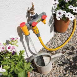 Hozelock Flowmax 3-Way Tap Connector - 2250 -Fresh Gardenly Store 2250 large 2