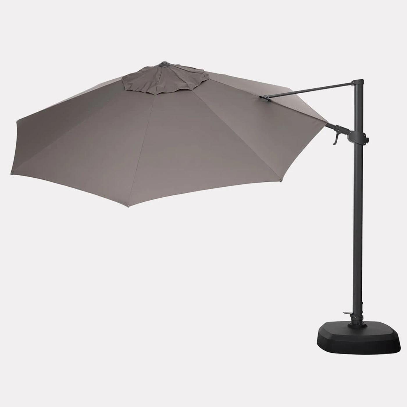 Kettler 3.5m Free Arm Parasol With LEDs And Wireless Speaker In Grey 8 Kettler 3.5m Free Arm Parasol With LEDs And Wireless Speaker In Grey - Image 6