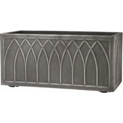 Stewart Versailles Trough Planter In Pewter - 70cm -Fresh Gardenly Store 5122031 studio