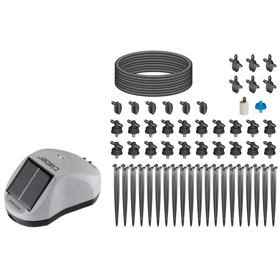 Claber Aqua-Magic Solar Powered Automatic Watering Kit 4 Claber Aqua-Magic Solar Powered Automatic Watering Kit - Image 2