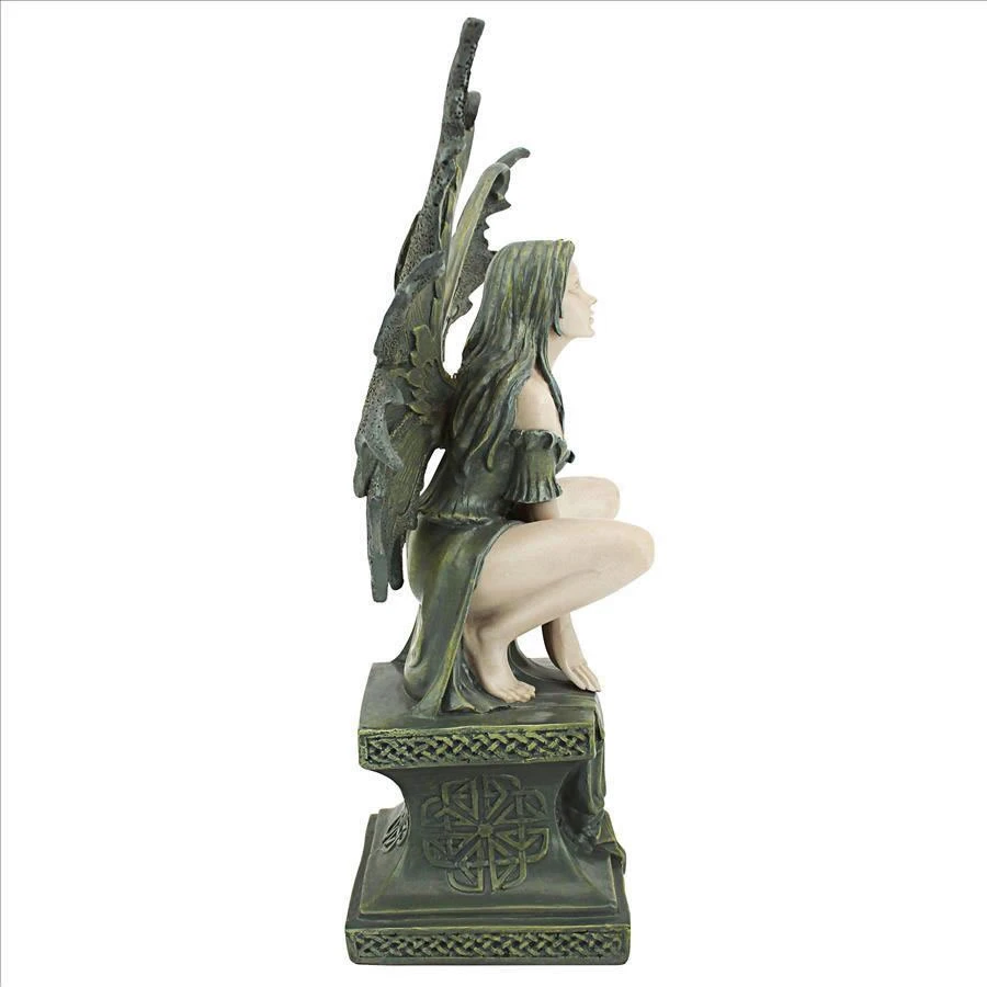 Celtic Fairy's Perilous Perch Garden Ornament By Design Toscano 8 Celtic Fairy's Perilous Perch Garden Ornament By Design Toscano - Image 6