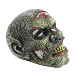 Lost Zombie Head Resin Garden Ornament By Design Toscano -Fresh Gardenly Store CL6168 angle