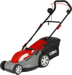 Cobra 15" Electric Lawnmower With Rear Roller -Fresh Gardenly Store COGTRM38 angle large