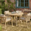 Kettler Cora Rope 4 Seater Dining Set 1 Kettler Cora Rope 4 Seater Dining Set -Fresh Gardenly Store L Cora 4 seat dining
