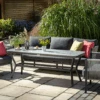 Hartman Dubai Lounge Set In Xerix/Slate - No Bench 2 Hartman Dubai Lounge Set In Xerix/Slate - No Bench -Fresh Gardenly Store L Dubai lounge set no bench