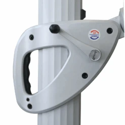 Hartman Caribbean Round Cantilever Parasol With Solar Powered Lights - Natural -Fresh Gardenly Store L Hartman cantilever parasol adjuster