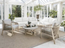 Kettler Cora Rope Arm Chair (pair) -Fresh Gardenly Store L Kettler Cora arm chairs set