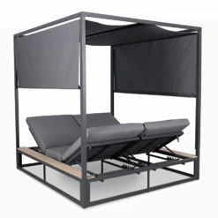 Kettler Elba Daybed In Anthracite/Teak 11 Kettler Elba Daybed In Anthracite/Teak -Fresh Gardenly Store L Kettler Elba daybed studio