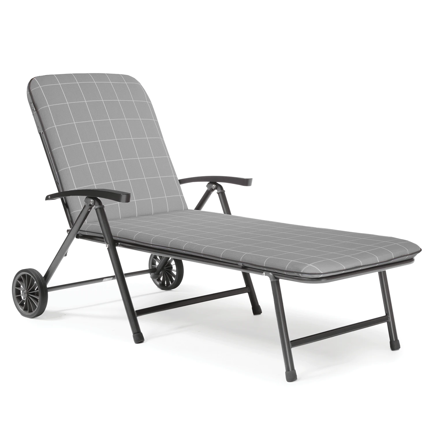 Kettler Novero Sunlounger With Cushion In Slate 3 Kettler Novero Sunlounger With Cushion In Slate