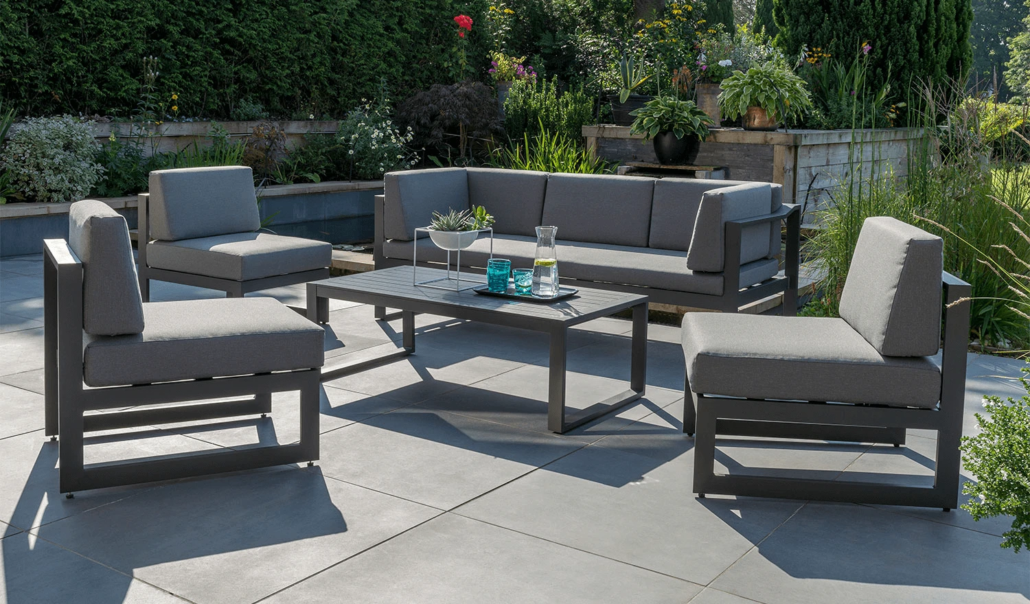 Kettler Menos Versa Corner Sofa Set 4 Kettler Menos Versa Corner Sofa Set - Image 2