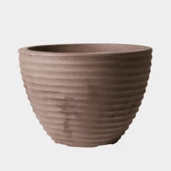Stewart Low Honey Pot Decorative Planter In Brown - 50cm