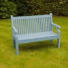 Sandwick Winawood 2 Seater Wood Effect Garden Bench - Blue -Fresh Gardenly Store L Winawood sandwick 2 seat blue