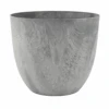 Artstone Pot Bola Grey Large -Fresh Gardenly Store L artstone pot bola grey large