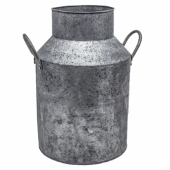 Galvanised Milk Churn