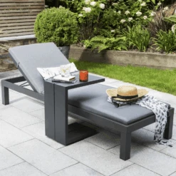 Kettler Elba Lounger And Side Table