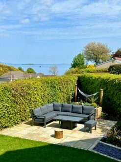 LIFE Timber Aluminium Corner Sofa Set In Lava / Carbon - No Extension 10 LIFE Timber Aluminium Corner Sofa Set In Lava / Carbon - No Extension -Fresh Gardenly Store L life timber LC Customer