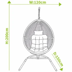 Hartman Heritage / Westbury Cocoon Egg Chair In Beech / Dove 7 Hartman Heritage / Westbury Cocoon Egg Chair In Beech / Dove -Fresh Gardenly Store L1 Hartman westbury cocoon egg chair size 1