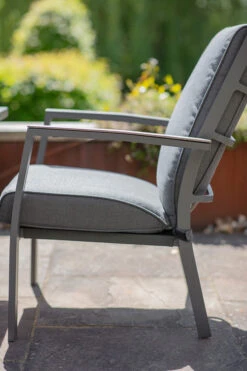 LG Monza Relaxer Set With Gas Firepit Table -Fresh Gardenly Store L1 MNZ SET15 5