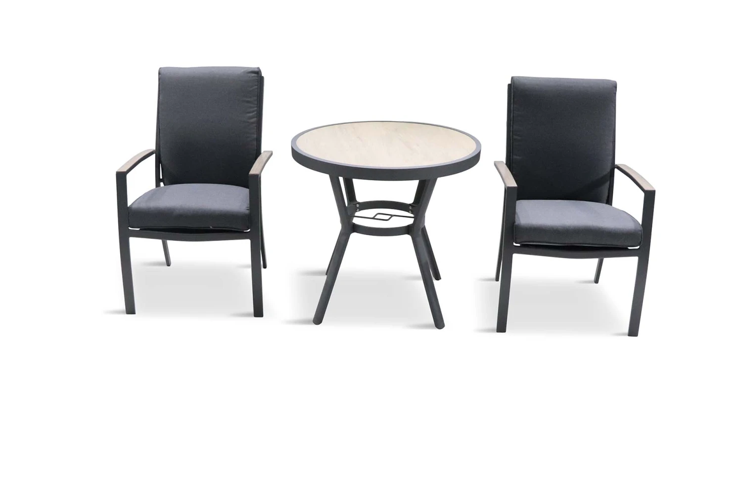 LG Monza Bistro Set With High Back Chairs 6 LG Monza Bistro Set With High Back Chairs - Image 4