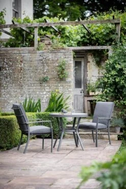 LG Monza Bistro Set With High Back Chairs