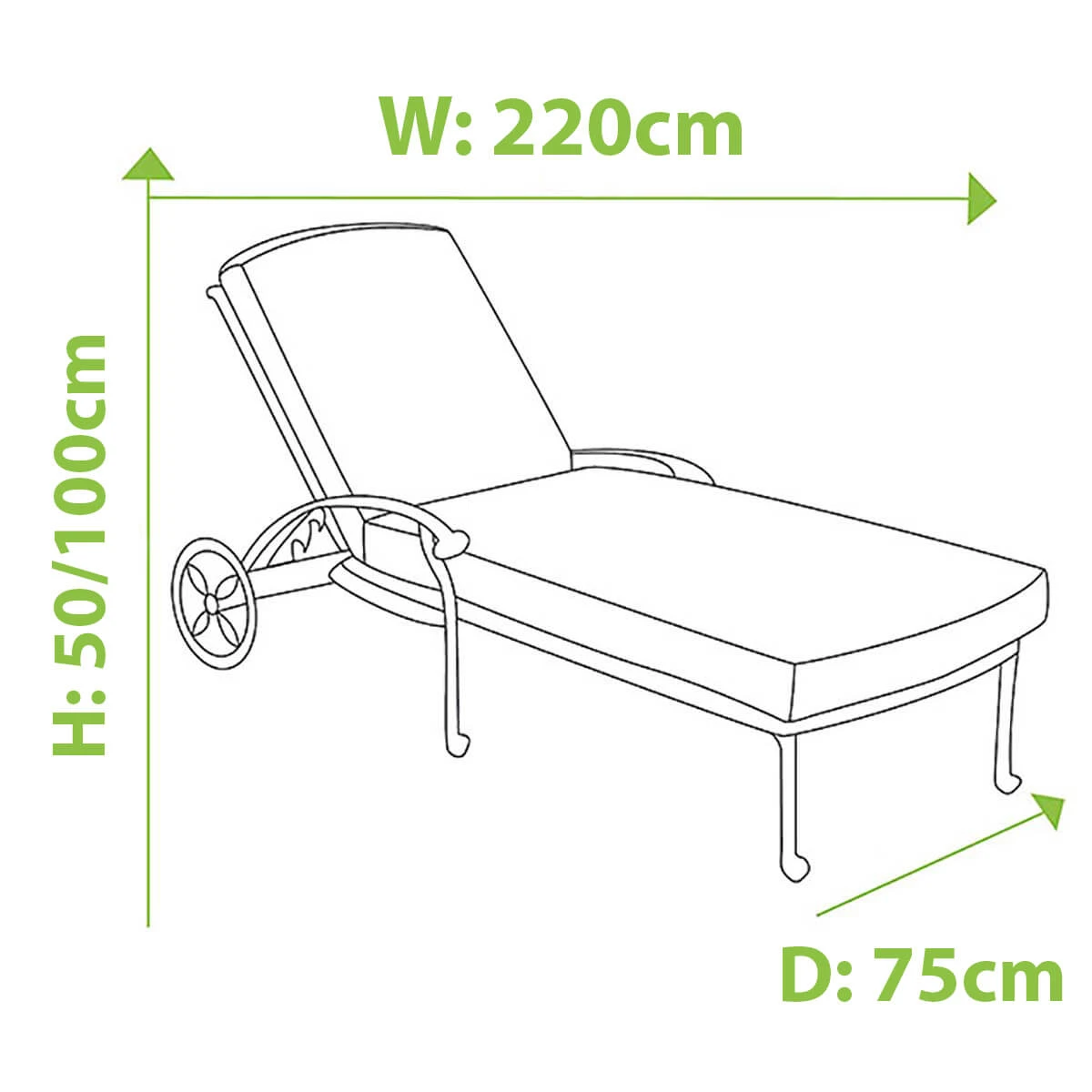 Hartman Amalfi Lounger With Cushion In Bronze / Amber 5 Hartman Amalfi Lounger With Cushion In Bronze / Amber - Image 3