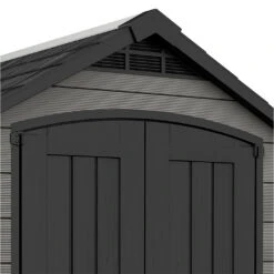 Keter Premier 759 Outdoor Apex Garden Storage Shed 7.5 X 9 Feet- Grey -Fresh Gardenly Store Premier20759 6 1400