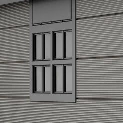 Keter Premier 759 Outdoor Apex Garden Storage Shed 7.5 X 9 Feet- Grey -Fresh Gardenly Store Premier20759 8 1400