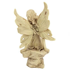 Twinkle Toes Fairy Garden Ornament By Design Toscano -Fresh Gardenly Store WU68709 back