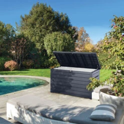 Keter Ontario XXL Deck Storage Box - Anthracite