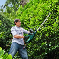 Bosch Electric Hedge Trimmer - AHS 70-34 - With Accessories -Fresh Gardenly Store ahs 70 34 lifestyle
