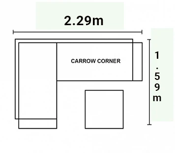 Norfolk Leisure Carrow Corner Sofa Set In Anthracite/Grey 5 Norfolk Leisure Carrow Corner Sofa Set In Anthracite/Grey - Image 3