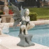 Celtic Fairy's Perilous Perch Garden Ornament By Design Toscano -Fresh Gardenly Store celtic fairys perilous perch ornament