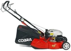 Cobra 46cm Self Propelled Petrol Mower With Rear Roller - RM46SPC 7 Cobra 46cm Self Propelled Petrol Mower With Rear Roller - RM46SPC -Fresh Gardenly Store cobra RM46SPC side giant