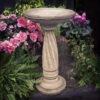 Twist Birdbath Stone Ornament -Fresh Gardenly Store g ba17