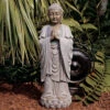Hands Together Buddha Resin Garden Ornament By Design Toscano