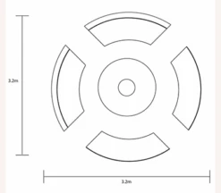 Hartman Heritage Grand Round Casual Dining Set And Day Bed In Ash / Slate 11 Hartman Heritage Grand Round Casual Dining Set And Day Bed In Ash / Slate -Fresh Gardenly Store heritage daybed ash 5
