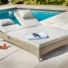 Hartman Heritage Double Lounger With Cushion In Beech / Dove -Fresh Gardenly Store heritage double lounger beech giant