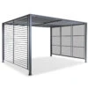 Kettler Deluxe 3 X 3.5m Aluminium Panalsol (with LED Solar Lights)