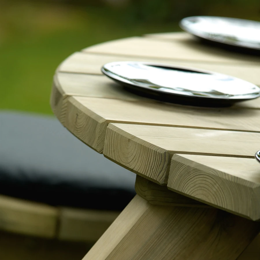 Pine FSC Gleneagles 8 Seater Picnic Table By Alexander Rose 4 Pine FSC Gleneagles 8 Seater Picnic Table By Alexander Rose - Image 2