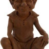 Pixie Perching On A Stone Garden Ornament - Cold Cast Iron -Fresh Gardenly Store l 71IgbpELJcL. AC SL1500 1