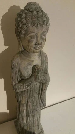 Standing Buddha - Stone Effect Finish 7 Standing Buddha - Stone Effect Finish -Fresh Gardenly Store l 71udn0XKAVL. AC SL1500