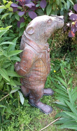 Wind In The Willows Garden Sculpture Of Badger - 67cm -Fresh Gardenly Store l Badger 3
