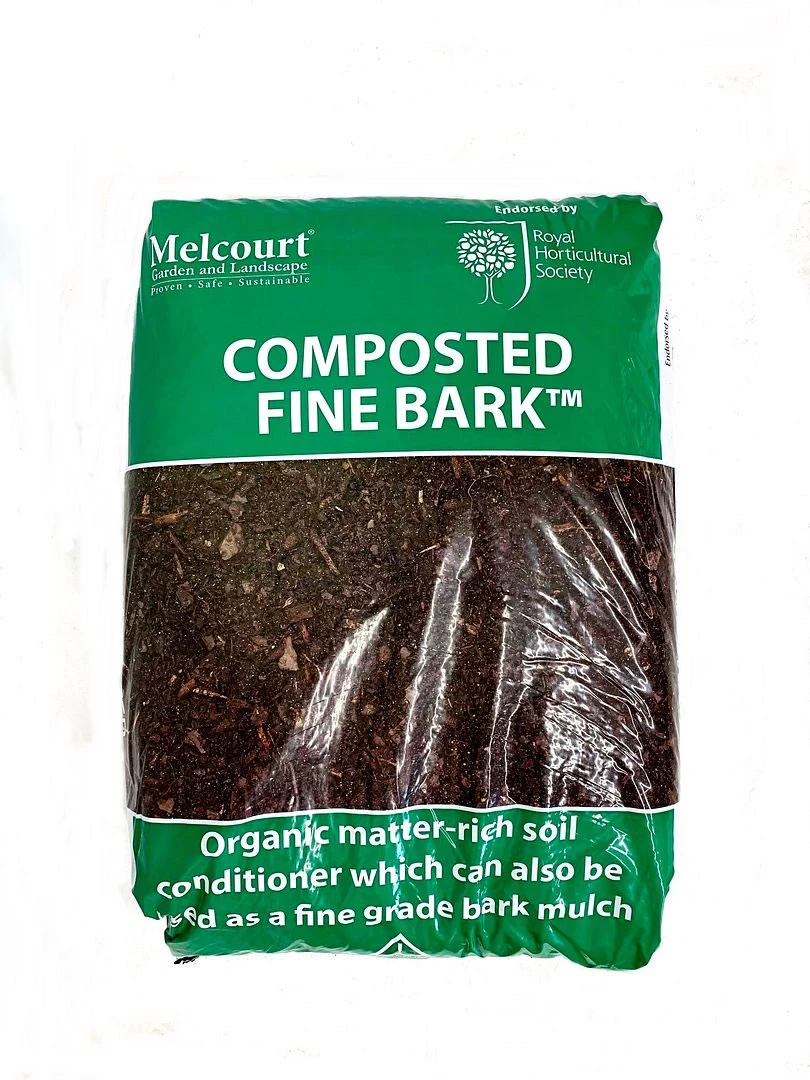 50L Bag Of Melcourt RHS Endorsed Compost Fine Bark For Soil Improvement Planting 3 50L Bag Of Melcourt RHS Endorsed Compost Fine Bark For Soil Improvement Planting