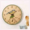 Blue Tit Outdoor Clock And Thermometer -Fresh Gardenly Store l OCBTCT3