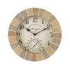 Sandstone Stonegate Clock & Thermometer 1 Sandstone Stonegate Clock & Thermometer -Fresh Gardenly Store l OCSAND1