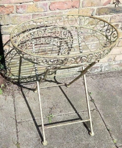 Folding Ornate Display Table -Fresh Gardenly Store l PL54 4