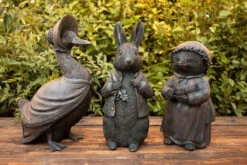 44cm Peter Rabbit Superb Sculpture Garden Ornament Solid Resin Beatrix Potter -Fresh Gardenly Store l Peter Rabbit 5