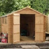 10x 8 Overlap Double Door Apex Wooden Garden Shed -Fresh Gardenly Store l SI 001 001 0006.1