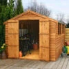 12 X 8 Overlap Double Door Apex Wooden Garden Shed -Fresh Gardenly Store l SI 001 001 0007.1